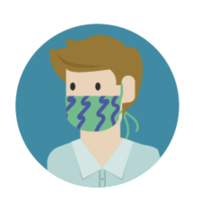 REMINDER: Cover your mouth & nose with a face cover when around others